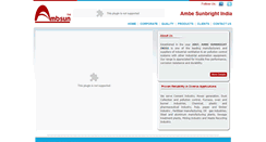 Desktop Screenshot of ambsun.com